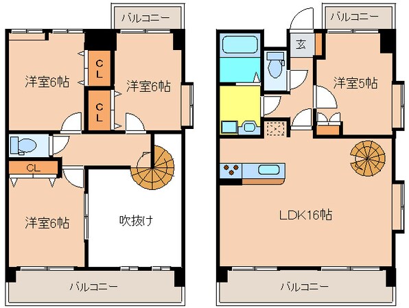 Ｊ－スクエアの物件間取画像